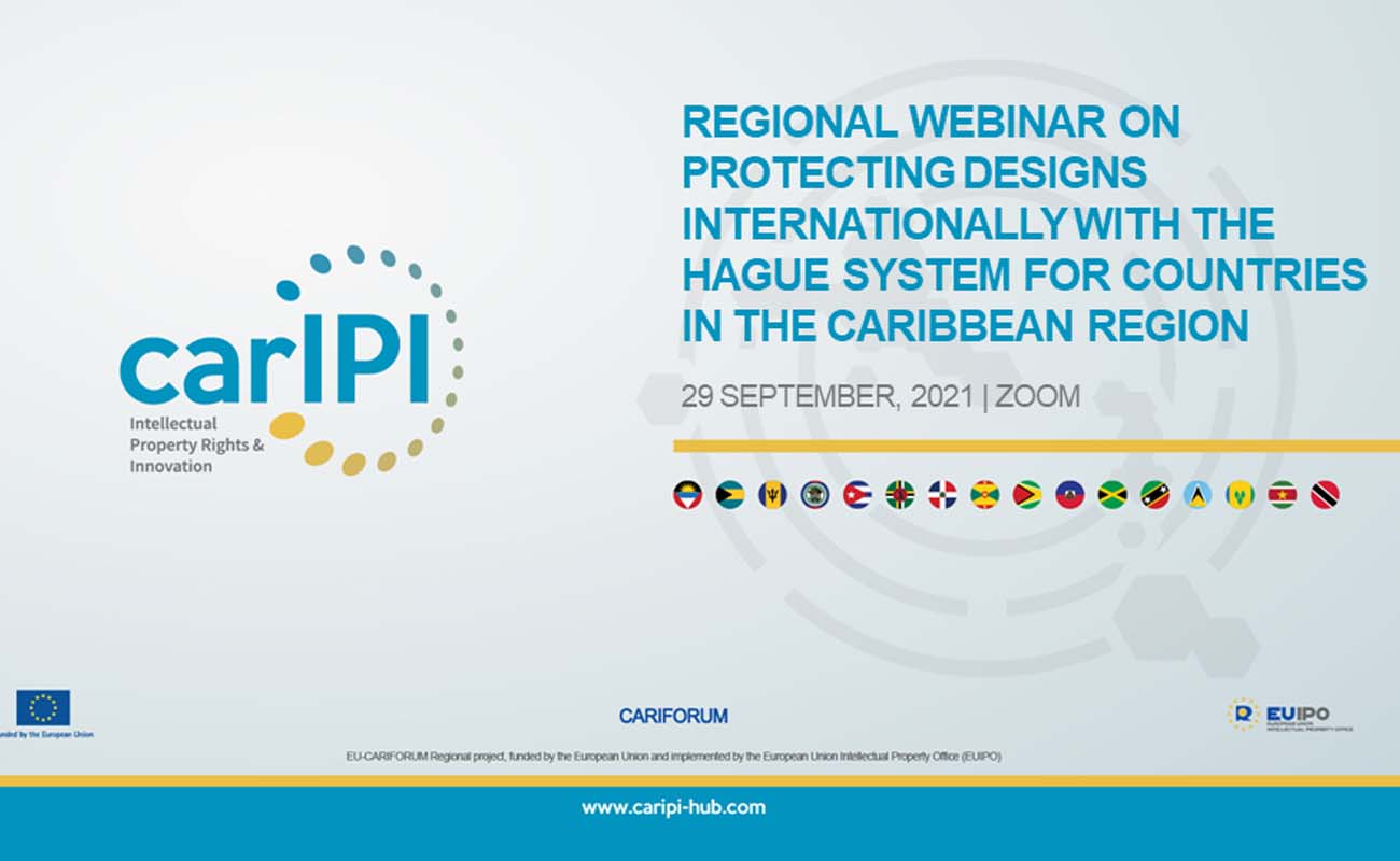 Regional webinar on protecting designs internationally with the Hague System for countries in the Caribbean region